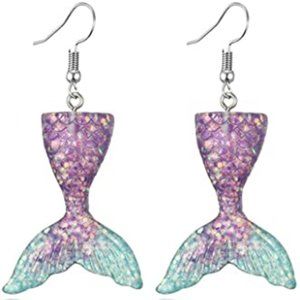 Mermaid Earrings NWOT